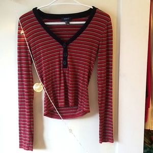 Striped long sleeve perfect for the season